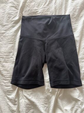 TNA BUTTER Black High-Waist Bike Shorts